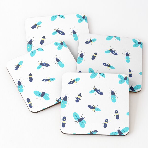 Item preview, Fireflies Sticker designed and sold by Aqmean.