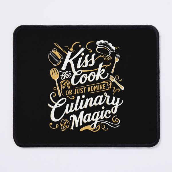 Item preview, Cook - Kiss The Cook Or Just Admire The Culinary Magic  designed and sold by ThreeftlyPicks.