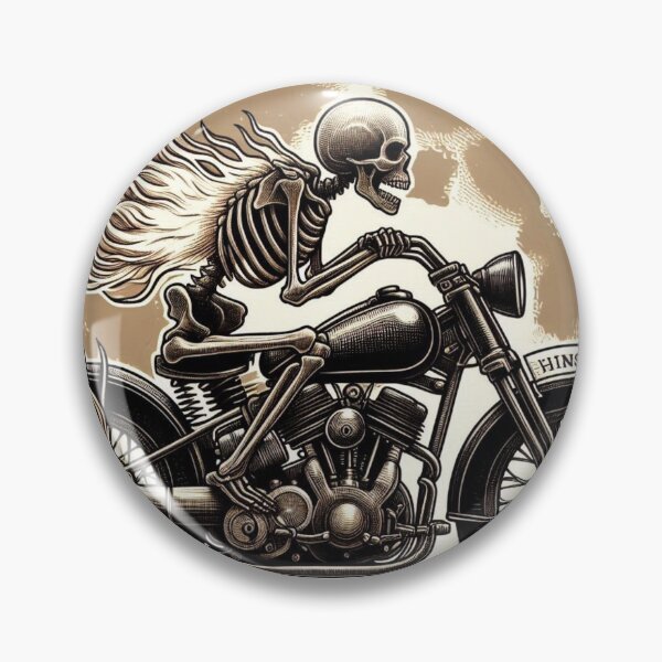 Item preview, biker skeleton designed and sold by Liferbys.