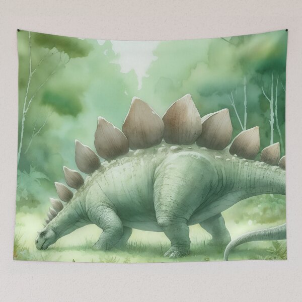 Item preview, Stegosaurus Grazing designed and sold by RubisLeaf.