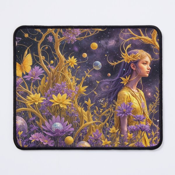 Item preview, Yellow And Purple Beautiful Fairy World  designed and sold by Moonlit-Magic.