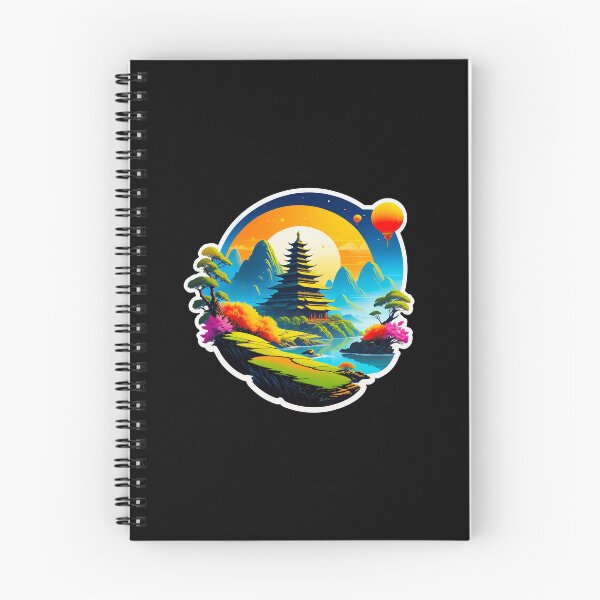 Item preview, Scenic Vesak Celebration Landscape designed and sold by artwaves.