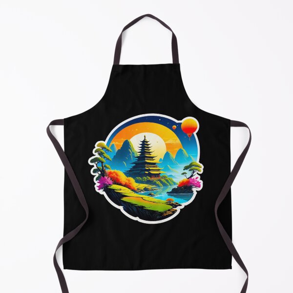 Item preview, Scenic Vesak Celebration Landscape designed and sold by artwaves.