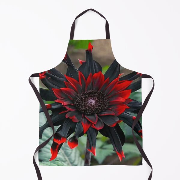 Item preview, Black and Red Sunflower Helianthus annuus designed and sold by The Happiness Market .