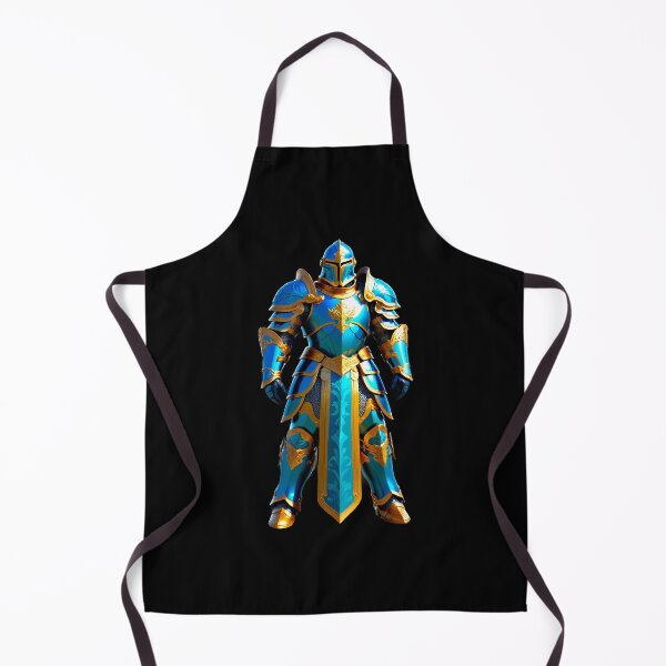 Item preview, Regal Knight in Blue and Gold Armor designed and sold by artwaves.