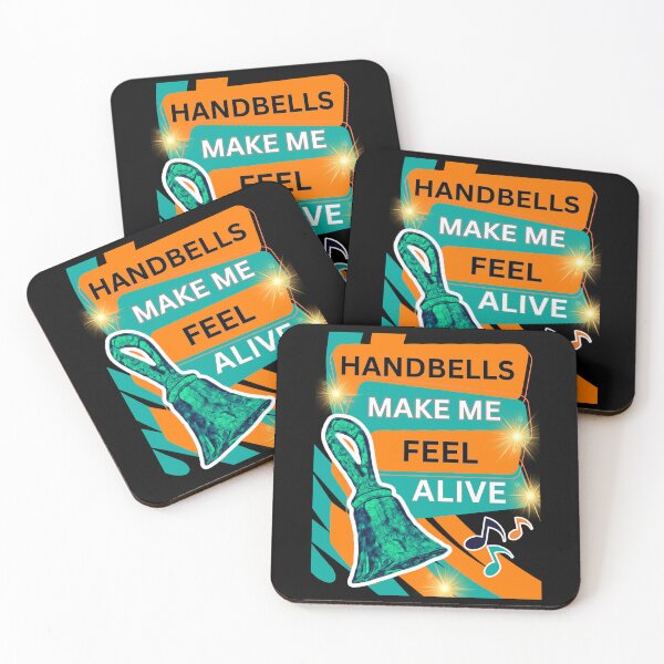 Item preview, Handbells make me feel alive designed and sold by CelticClapper.