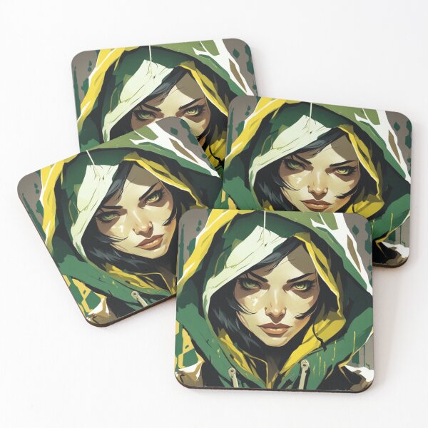 Item preview, The Girl in Green and Yellow designed and sold by Rambarde-Knight.