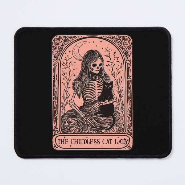 Item preview, Kamala Harris 2024 Shirt Childless Cat Lady for Kamala Vintage Skeleton Tarot Card Halloween Witch Feminist designed and sold by trendyzcom.