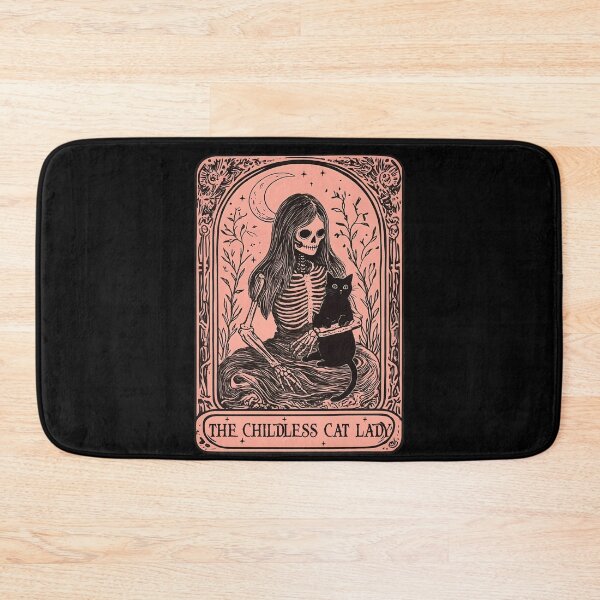 Item preview, Kamala Harris 2024 Shirt Childless Cat Lady for Kamala Vintage Skeleton Tarot Card Halloween Witch Feminist designed and sold by trendyzcom.