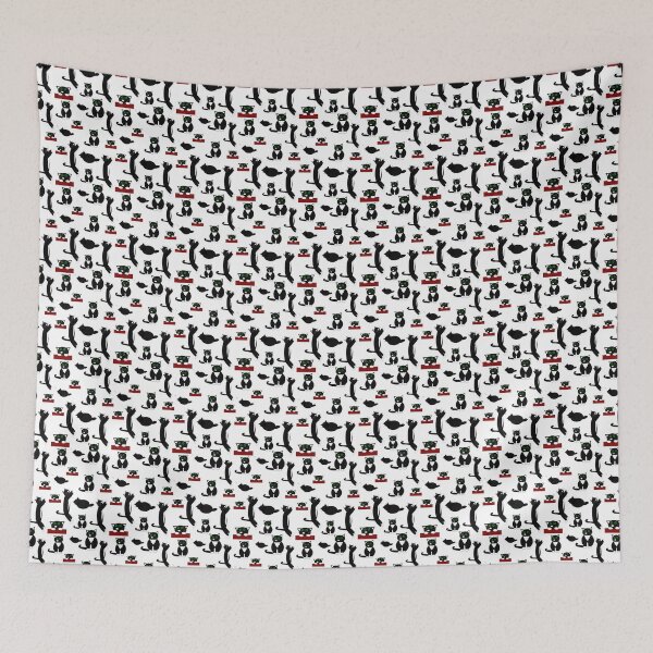 Item preview, Black cat designed and sold by Elenaoilart.