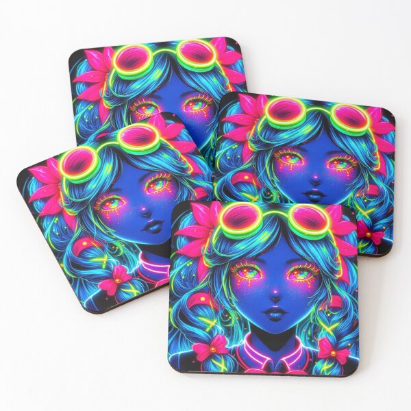 Item preview, neon girl designed and sold by Liferbys.