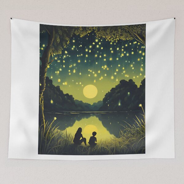 Item preview, fireflies and the beauty of nature designed and sold by Aqmean.
