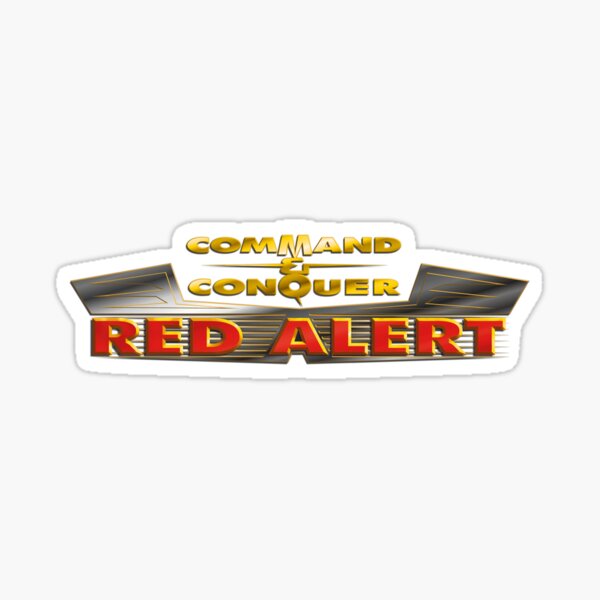 Item preview, Command and Conquer Red Alert series logo designed and sold by ShogunOfArts.