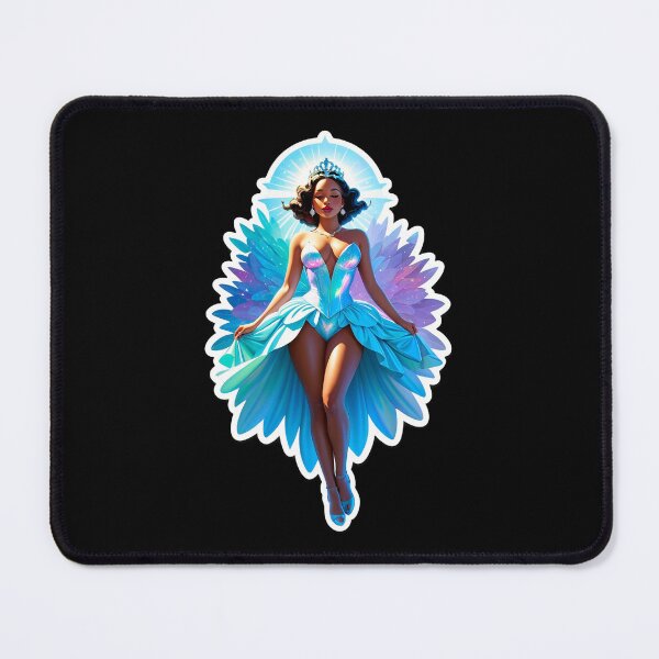 Item preview, Elegant Performer with Winged Costume designed and sold by artwaves.