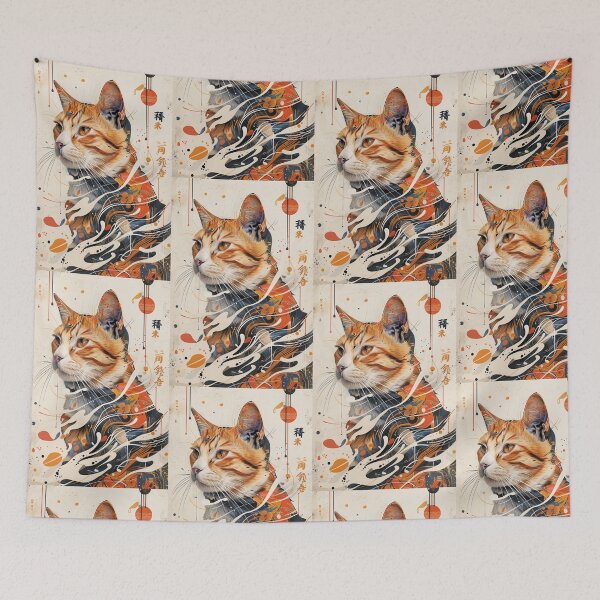 Item preview, Ginger cat designed and sold by MendaciousMina.