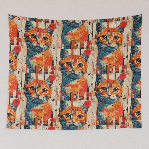 Item preview, Ginger cat designed and sold by MendaciousMina.