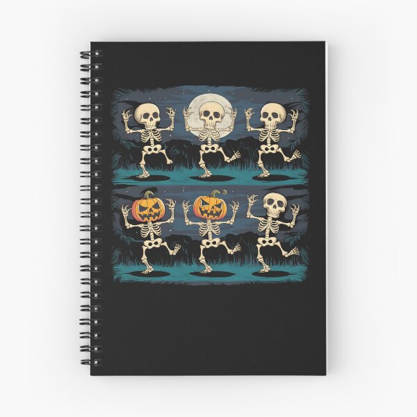 Item preview, Dancing Skeletons Dance Challenge Kids Halloween Pumpkins designed and sold by WildPalette-Art.