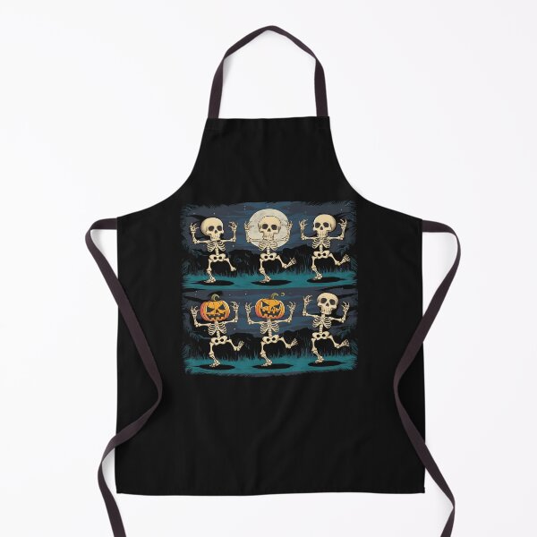 Item preview, Dancing Skeletons Dance Challenge Kids Halloween Pumpkins designed and sold by WildPalette-Art.