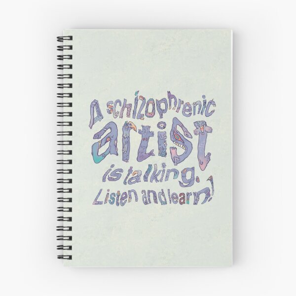 Item preview, Schizophrenic Artist is Talking: Listen and Learn! (in light green) designed and sold by Mishelle-Sherri.