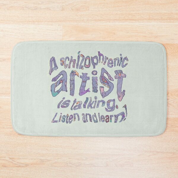 Item preview, Schizophrenic Artist is Talking: Listen and Learn! (in light green) designed and sold by Mishelle-Sherri.
