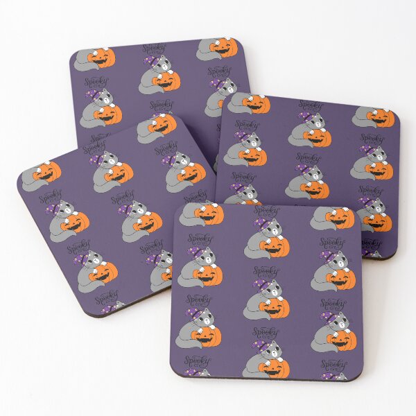 Item preview, cat cute Halloween designed and sold by Playful Strokes pom@pom.