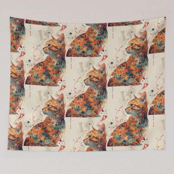 Item preview, Ginger cat designed and sold by MendaciousMina.