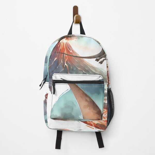 Item preview, Pterodactyl Soaring Above A Volcanic Landscape designed and sold by RubisLeaf.