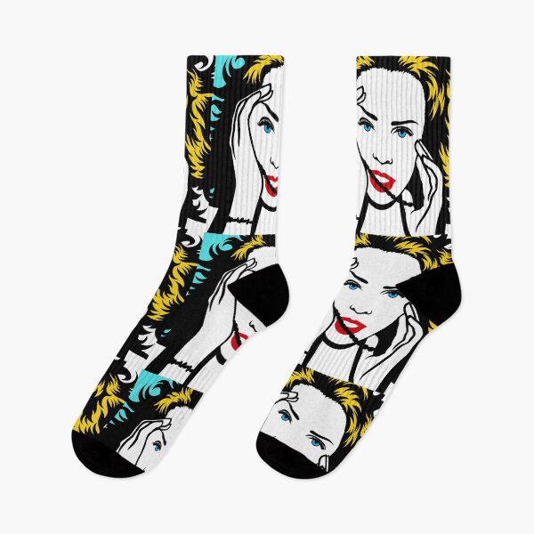Item preview, Kylie Minogue Cartoon Pop Art Drawing designed and sold by Henrylizarraga.