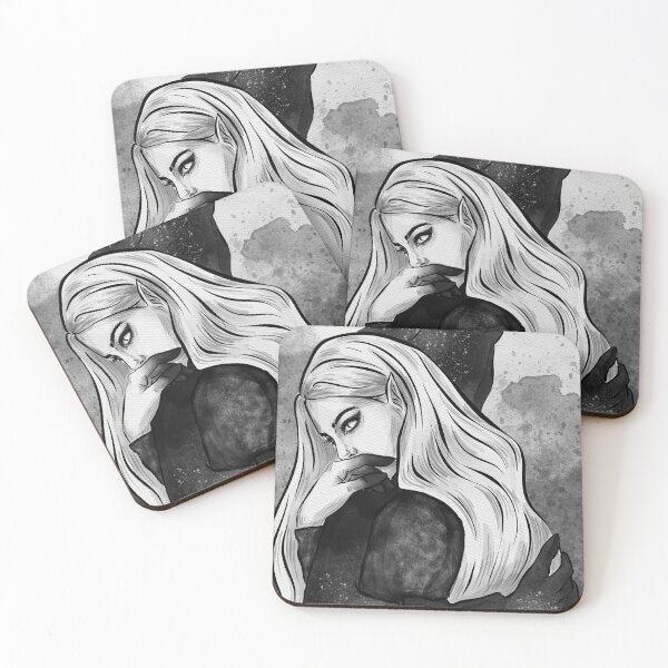 Item preview, Emotional Embrace Between Mysterious Fairyes designed and sold by BlackOrchidArt.