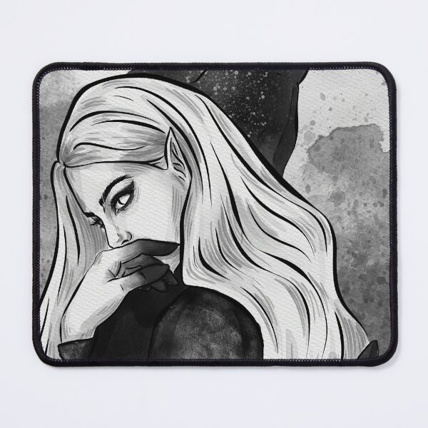 Item preview, Emotional Embrace Between Mysterious Fairyes designed and sold by BlackOrchidArt.