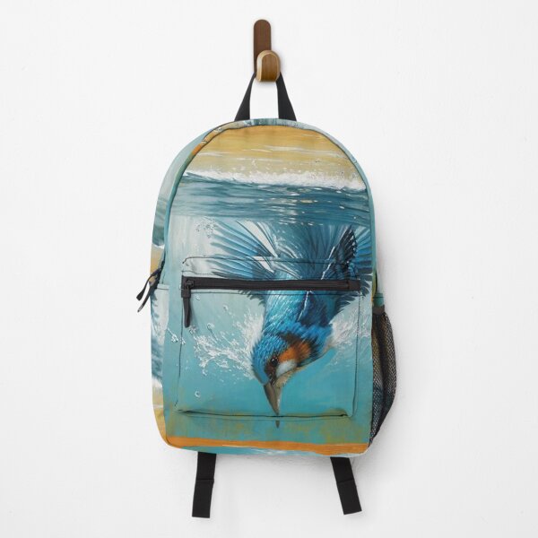 Item preview, Sunset Kingfisher’s Plunge Dive designed and sold by IvaRenee.