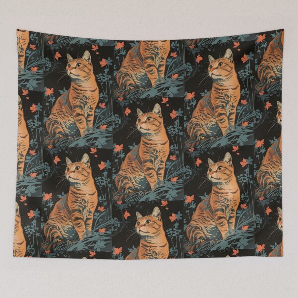 Item preview, Ginger cat designed and sold by MendaciousMina.