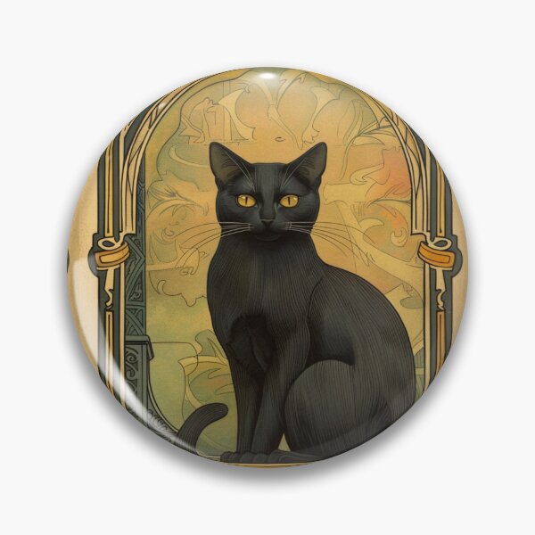 Item preview, ex libris Black cat designed and sold by MendaciousMina.