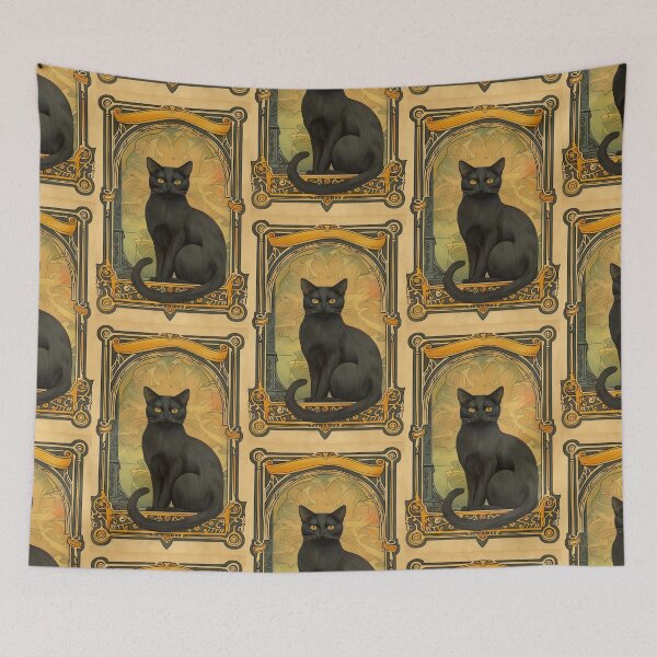 Item preview, ex libris Black cat designed and sold by MendaciousMina.