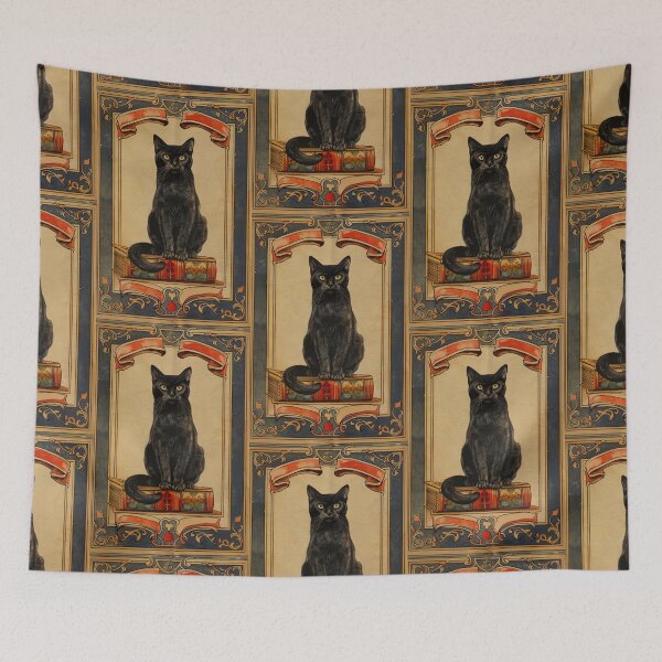 Item preview, ex libris Black cat designed and sold by MendaciousMina.