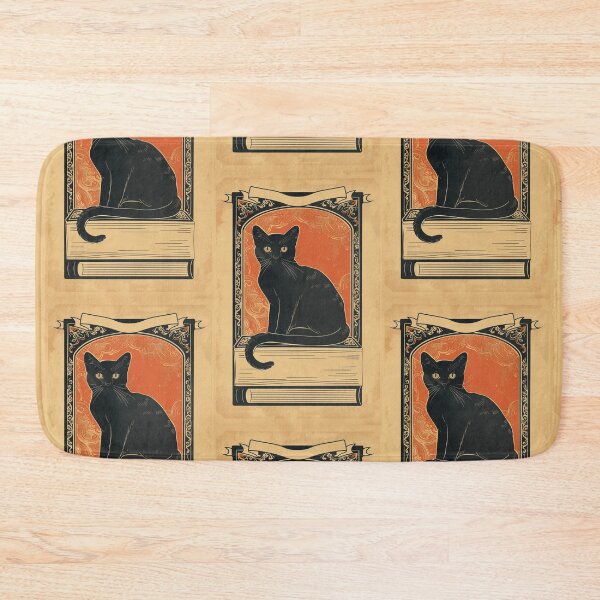 Item preview, ex libris Black cat designed and sold by MendaciousMina.