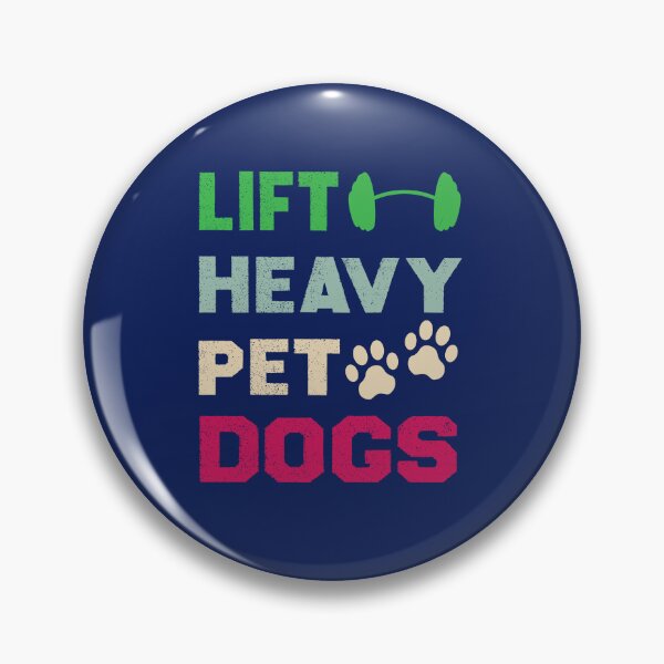 Item preview, Lift Heavy Pet Dogs - Funny Gym Workout designed and sold by nouradesinger.
