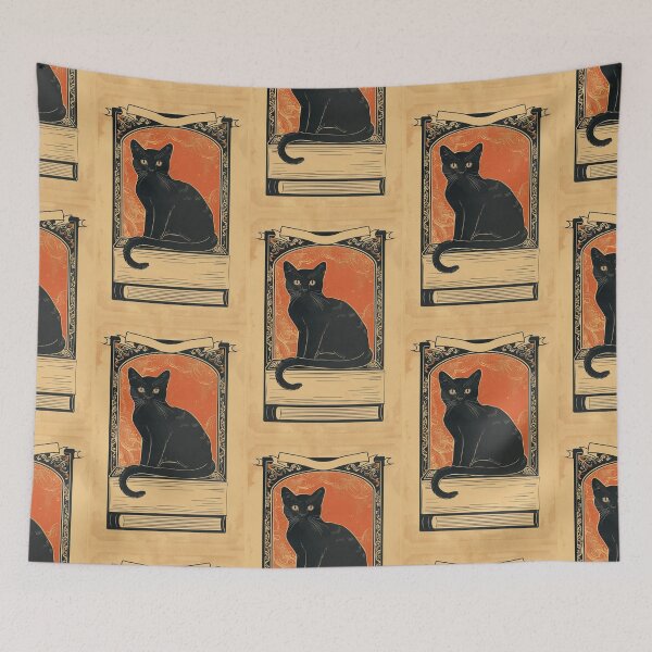 Item preview, ex libris Black cat designed and sold by MendaciousMina.