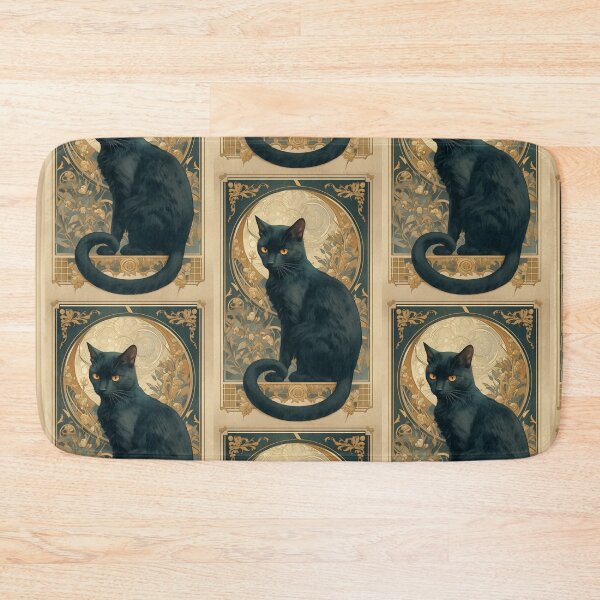 Item preview, ex libris Black cat designed and sold by MendaciousMina.