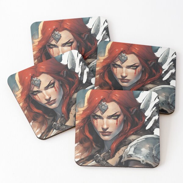 Item preview, Red Sonja: The Red Haired Warrior designed and sold by Rambarde-Knight.