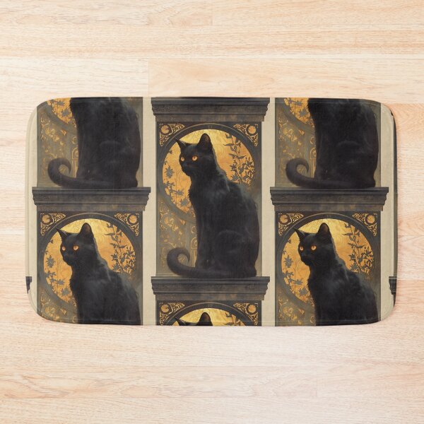 Item preview, ex libris Black cat designed and sold by MendaciousMina.
