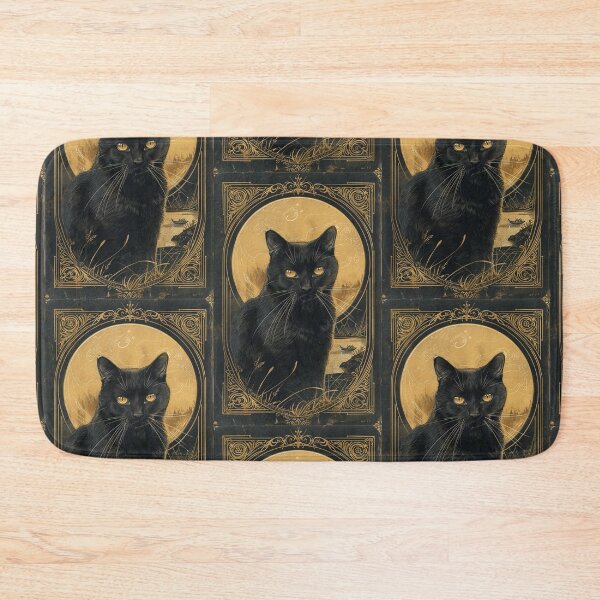 Item preview, ex libris Black cat designed and sold by MendaciousMina.