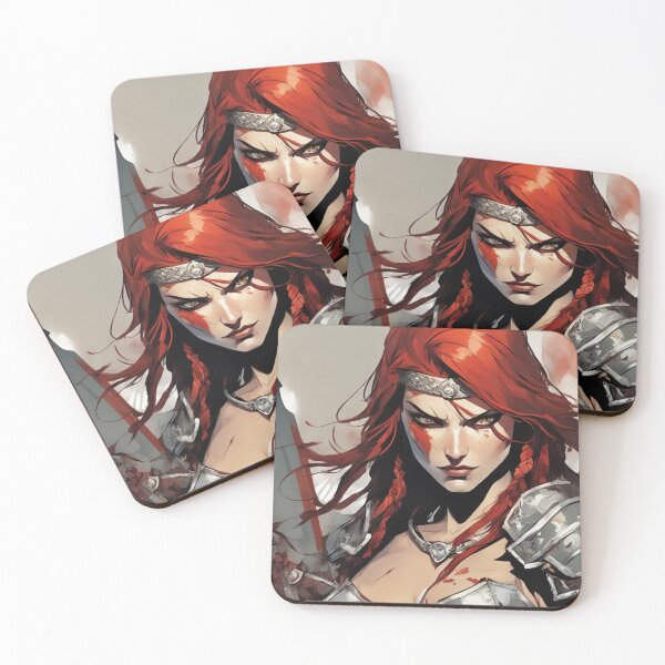 Item preview, Red Sonja: The Red Haired Warrior designed and sold by Rambarde-Knight.