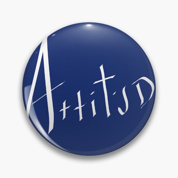 Item preview, Attitude text white design colour  designed and sold by Kkdesignshop14.