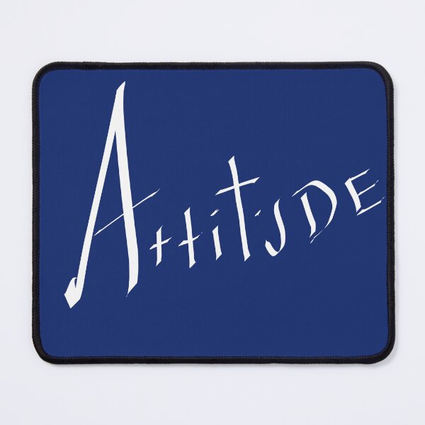 Item preview, Attitude text white design colour designed and sold by Kkdesignshop14.