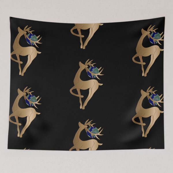 Item preview,  A deer with the Earth in its antlers designed and sold by HEERMANArt.