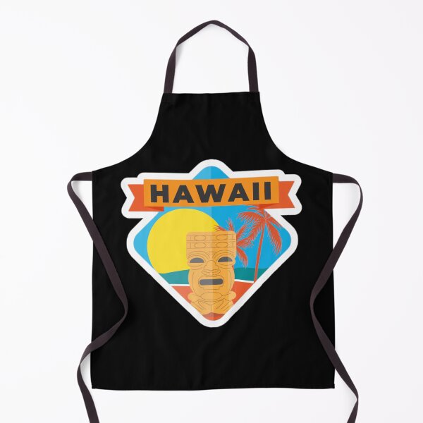 Item preview, Hawaii tiki travel sticker designed and sold by Inkwell grove.