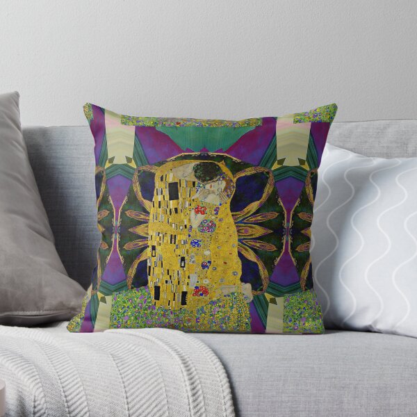 Still Kissing Throw Pillow