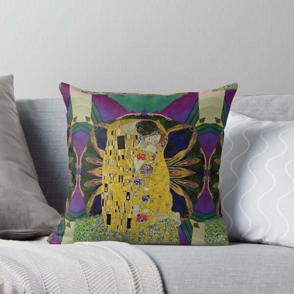 Still Kissing Throw Pillow