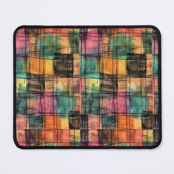 Item preview, An abstract painting with a grid-like design. designed and sold by chicterday.